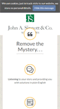 Mobile Screenshot of johnasinnottsolicitors.ie