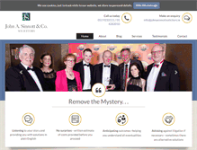 Tablet Screenshot of johnasinnottsolicitors.ie